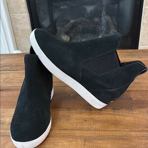 Sorel Black Slip-On Shoes